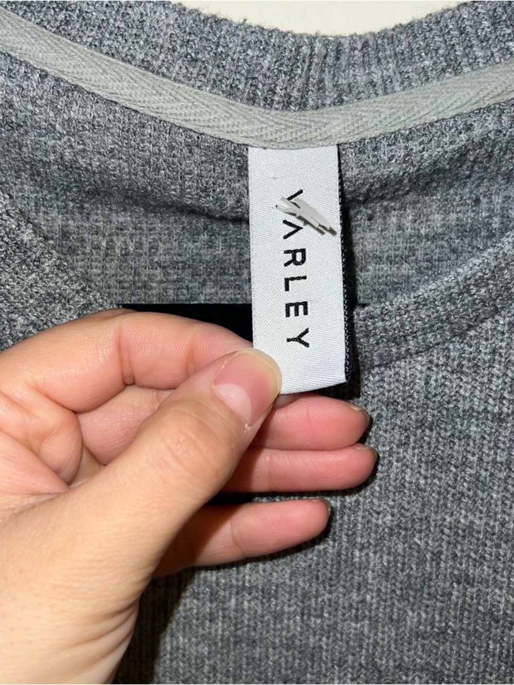 Varley Sierra Side Zip Sweater in Gray - Picture 4 of 14